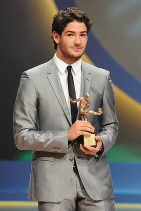 Gala Oscar del calcio Aic 2009 Alexandre Pato (AC Milan) - Best Young Player -  o0 Freude Pokal, Trophäe Preis o0 Serie A o00 Ehrung