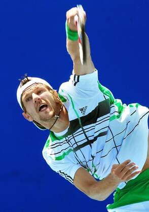 TENNIS - ATP, Australian Open 2010 MELBOURNE,AUSTRALIEN,19.JAN.10 - TENNIS - ATP World Tour, Grand Slam, Australian Open 2010,. Bild zeigt Jürgen Melzer (AUT). 