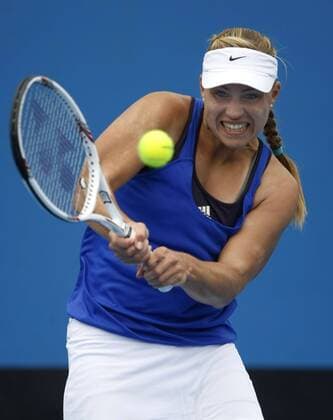Australien, Melbourne, Sport, Tennis, Grand Slam Tournament, Melbourne Park, Australian Open 2010, Angelique Kerber (GER),