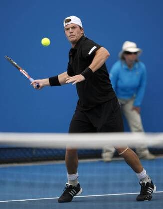 Australien, Melbourne, Sport, Tennis, Grand Slam Tournament, Melbourne Park, Australian Open 2010, Evgeny Korolev (KAZ),