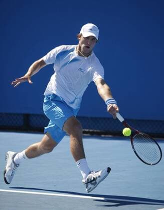 Australien, Melbourne, Sport, Tennis, Grand Slam Tournament, Melbourne Park, Australian Open 2010, Mischa Zverev (GER)