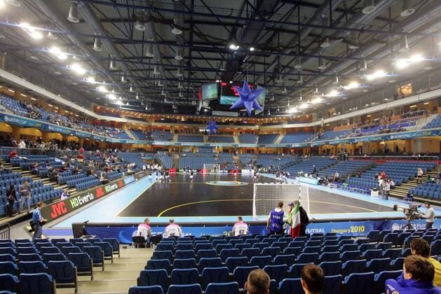 19.01.2010 Debrecen - Hungary - European futsal championship - Fenix Arena in Debrecen - 