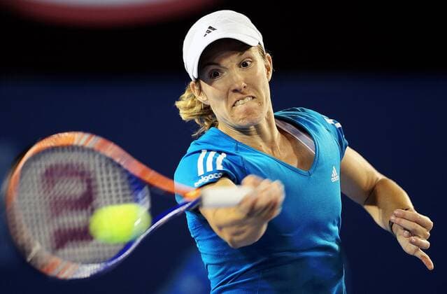TENNIS - WTA, Australian Open 2010 MELBOURNE,AUSTRALIEN,20.JAN.10 - TENNIS - WTA, Grand Slam, Australian Open 2010. Bild zeigt Justine Henin (BEL). 