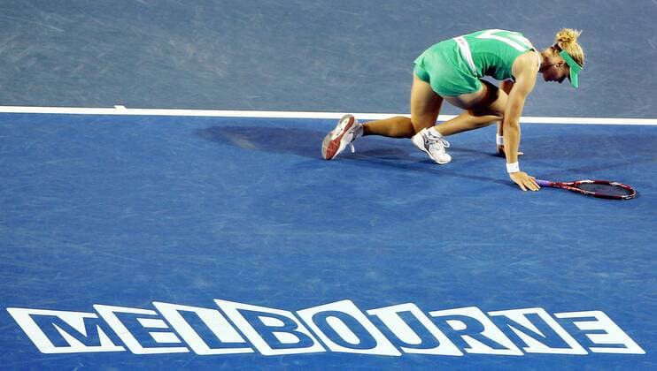 TENNIS - WTA, Australian Open 2010 MELBOURNE,AUSTRALIEN,20.JAN.10 - TENNIS - WTA, Grand Slam, Australian Open 2010. Bild zeigt Elena Dementieva (RUS). 