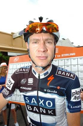 2010, Tour Down Under, 3rd Stage: Unley - Stirling, Saxo Bank, Jens Voigt (Saxo Bank) --- 