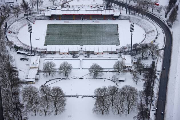 Fußball, Stadiongeschichte Rot-Weiß Oberhausen Niederrheinstadion, Heimspielstätte von Rot Weiß Oberhausen o00 Stadion
