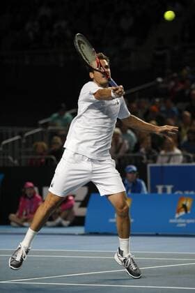 Melbourne, Tommy Haas (GER) o0 Thomas