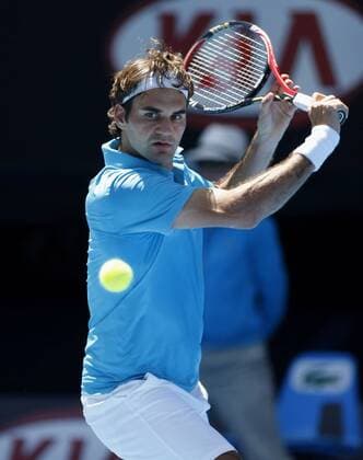 Melbourne, Roger Federer (SUI),