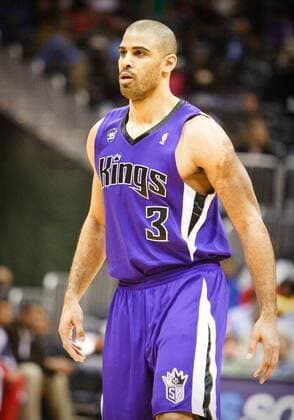 20 January 2010: Sacramento s Ime Udoka in Atlanta Hawks 108-97 victory over the Sacramento Kings at Philips Arena in Atlanta, GA. Icon9451001203471 EDITORIAL USE ONLY