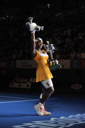 Serena WILLIAMS (USA) - Siegerin der Australian Open 2010 - 