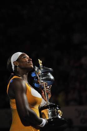 Serena WILLIAMS (USA) - Siegerin der Australian Open 2010 - 