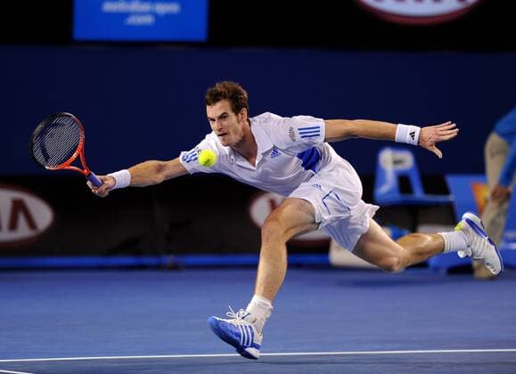 Australien, Melbourne, Melbourne Park, Australian Open 2010, Finale, Andy Murray (GBR)