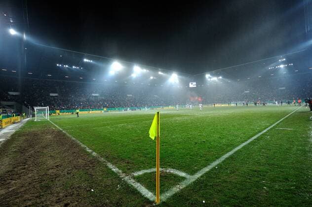 Fußball, Stadiongeschichte FC Augsburg Impuls Arena in Augsburg, Heimspielstätte des FC Augsburg, o0 ImpulsArena, Stadion, Totale