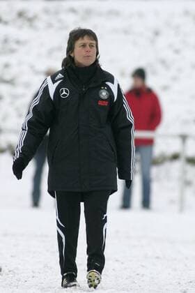Öffentliches Training der Frauen Nationalmannschaft: Co-Trainerin Ulrike Ballweg ( Deutschland )