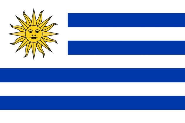 Uruguay National Flag  (113000270) o00 Objekte o00 Objekte