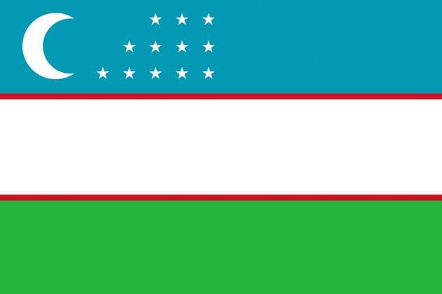 Uzbekistan National Flag  (113000271) o00 Objekte o00 Objekte