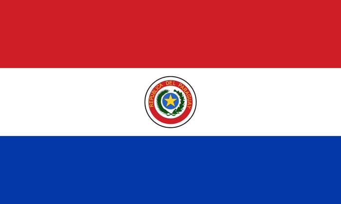 Paraguay National Flag  (113000358) o00 Objekte o00 Objekte