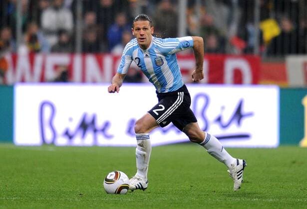 Fussball International, Deutsche Nationalmannschaft Deutscher Fussballbund, Deutschland - Argentinien 03.03.2010 Martin Demichelis (ARG) 