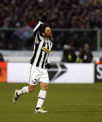 Jubel Diego - ACF Fiorentina AC (Blau) vs Juventus Turin (Weiß) xBIBIx o0 Jubel Freude