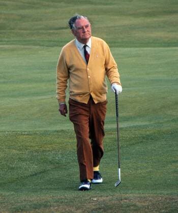 Fred Daly - Northern Ireland - British Open St Andrews 1970.  o0 Aufnahmedatum geschätzt