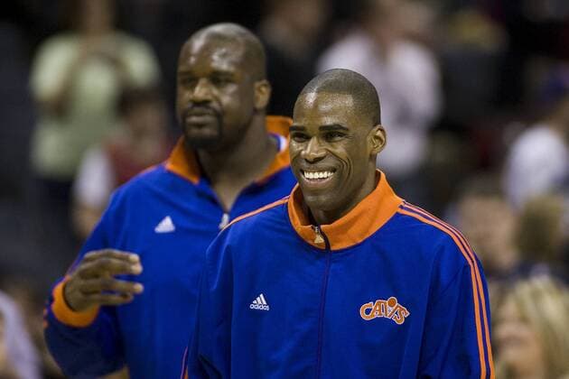 19 February 2010: Cleveland Cavaliers forward Antawn Jamison (4) smiles as he warms up prior to playing the Charlotte Bobcats during an NBA basketball game at Time Warner Cable Arena in Charlotte, North Carolina on February 19, 2010. Icon32910021910982 EDITORIAL USE ONLY