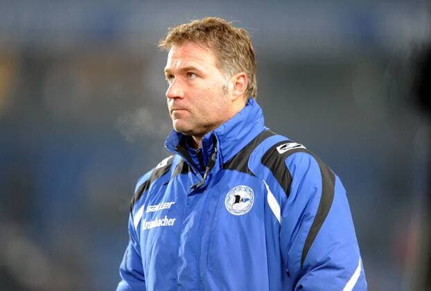 Arminia Bielefeld - Karlsruher SC, Thomas Gerstner (Trainer Arminia Bielefeld)
