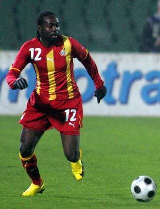 03.03.2010 Sarajevo(Bosnia Herzegovina) Bosnia Herzegovina-Ghana friendly football match Prince Tagoe Ghana : 