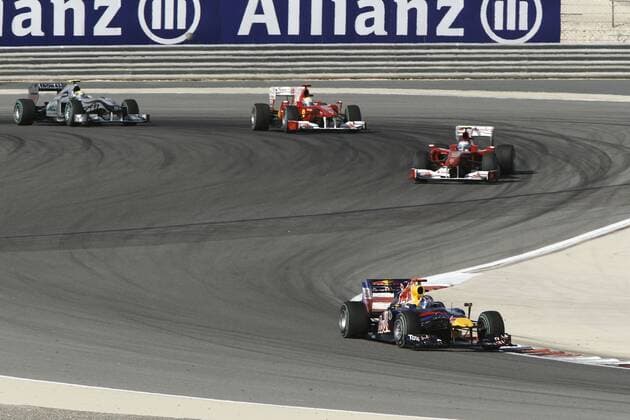 Sebastian Vettel (Red Bull Racing) GP Bahrain 2010 Formel 1 Grand Prix Bahrain 2010