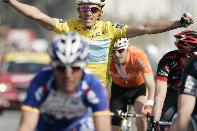 2010, Paris - Nice, Etappe 07 Nice - Nice, Astana 2010, Alberto Contador, Nice  o0 Jubel Freude Sieg