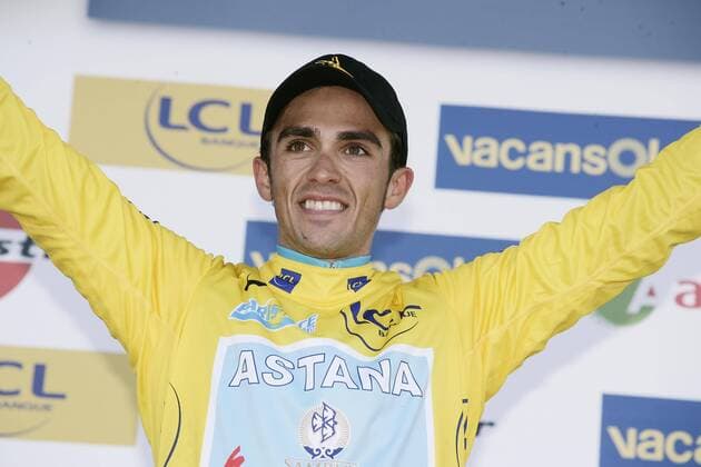 2010, Paris - Nice, Etappe 07 Nice - Nice, Astana 2010, Sieger Alberto Contador, Nice  o0 Jubel Freude Sieg