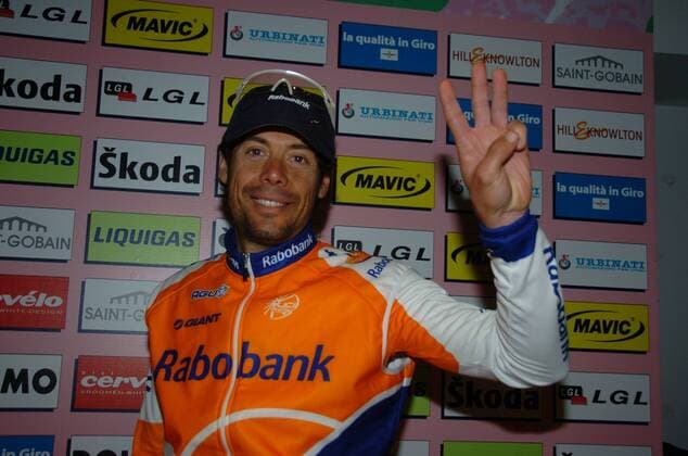 2010, Milano - Sanremo, Rabobank 2010, Sieger Oscar Freire Gomez, Sanremo  o0 Jubel, Freude,