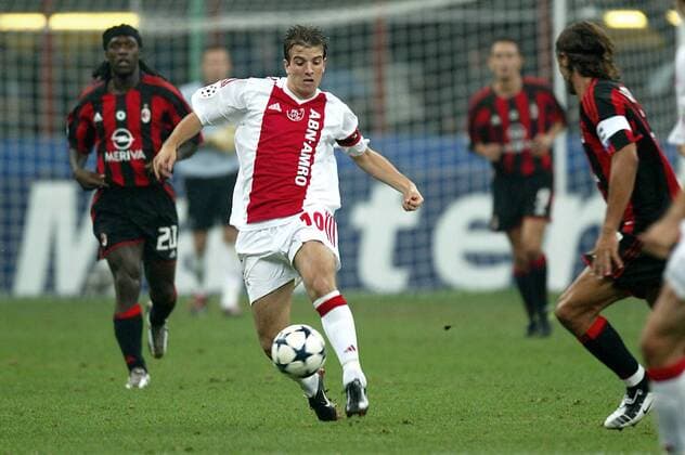 Rafael Van Der Vaart (Ajax Amsterdam, Mitte), SEPTEMBER 16, 2003 - Football : UEFA Champions League 1st Phase Group H match 03-04 season between AC Milan 1-0 Ajax at Giuseppe Meazza San Siro , Milano, Italy.  (200309192009047)