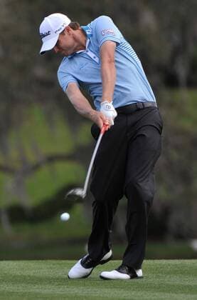 Nick Watney (USA) hits off of the 16th tee box during the second round of the Arnold Palmer Invitational at the Bay Hill Club and Lodge in Orlando, Florida on March 26, 2010.  ORL20100326324