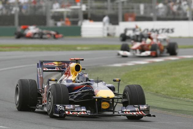 Sebastian Vettel (Red Bull Racing) GP Australien 2010 Formel 1 Grand Prix Australien 2010