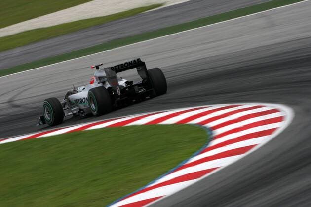 Friday Practice 2, Michael Schumacher (GER), Mercedes GP F1 Team, 