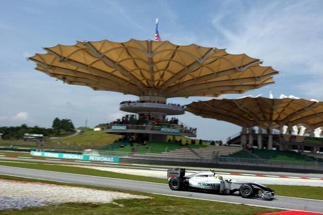 Nico Rosberg, Mercedes GP PETRONAS Formel 1-Team, F1 GP Malaysia, Sepang, 02.04.10