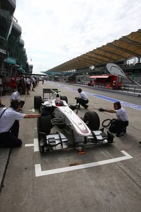 Kamui Kobayashi, Team Sauber, F1 GP Malaysia, Sepang, 02.04.10