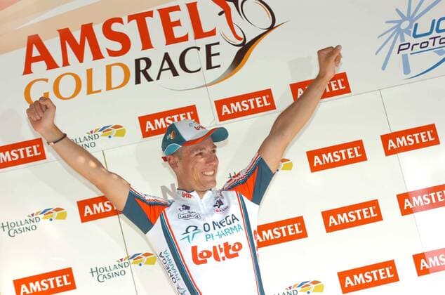 2010, Amstel Gold Race, Team Omega Pharma - Lotto 2010, Sieger Philippe Gilbert , Valkenburg Cauberg  o0 Jubel Freude