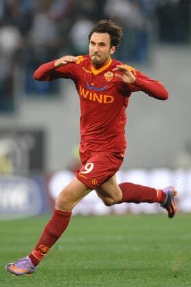 Mirko VUCINIC (AS ROM) - Lazio Rom - AS Rom 1:2 - ANDREAXSTACCIOLI o0 Freude Jubel o00 Derby