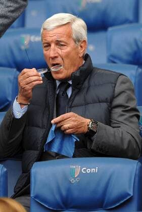 Nationaltrainer Marcello LIPPI ITA - Lazio Rom (Weiß) vs AS Rom (Rot) - ANDREAXSTACCIOLI o0 Nationalteam Trainer