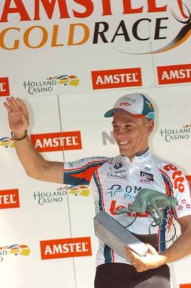 2010, Amstel Gold Race, Team Omega Pharma - Lotto 2010, Sieger Philippe Gilbert  o0 Siegerehrung Jubel Freude