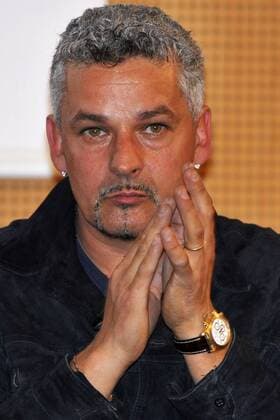 Präsentation des Buches - Attacante nato - (geboren als Stürmer) - von Stefano Borgonovo - Roberto Baggio (ITA)  o0 geborener