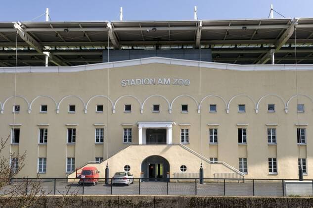 Fußball, Stadiongeschichte Wuppertaler SV Stadion am Zoo, Wuppertal, Bergisches Land, Nordrhein-Westfalen ibldwh01499571