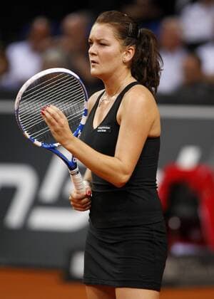 Porsche Tennis Grand Prix, WTA Tour, Damen Turnier in Stuttgart, Agnieszka Radwanska (Polen)