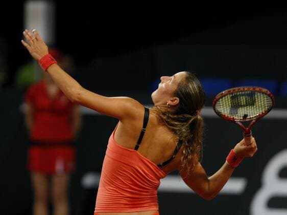 Porsche Tennis Grand Prix, WTA Tour, Damen Turnier in Stuttgart, Shahar Peer (ISR),