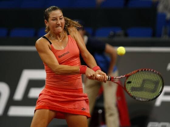 Porsche Tennis Grand Prix, WTA Tour, Damen Turnier in Stuttgart, Shahar Peer (ISR),