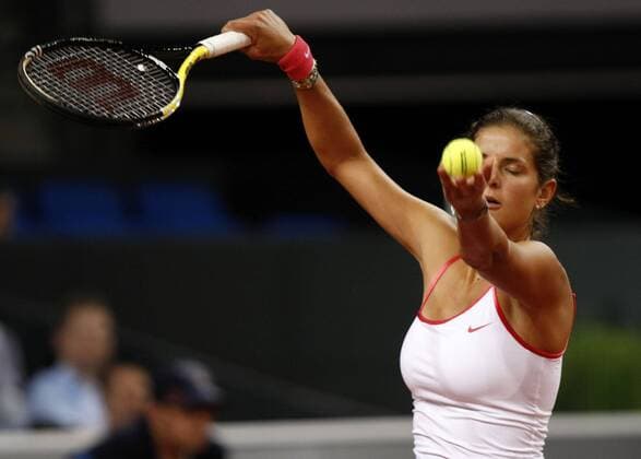 Porsche Tennis Grand Prix, WTA Tour, Damen Turnier in Stuttgart, Julia Goerges (GER),