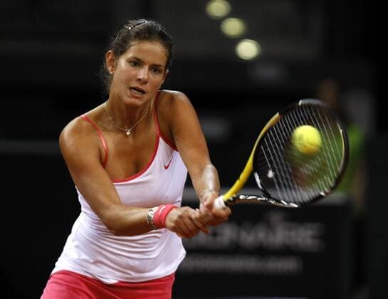 Porsche Tennis Grand Prix, WTA Tour, Damen Turnier in Stuttgart, Julia Goerges (GER),