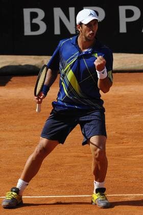 Fernando Verdasco ESP AntoniettaxBaldassarre o0 Jubel Freude