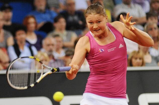 30.04.2010, Porsche Tennis Grand Prix 2010, Viertelfinale, Dinara Safina (RUS)